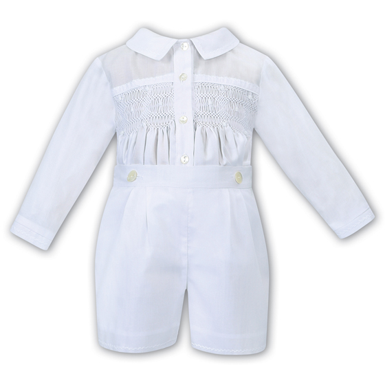 Sarah Louise Boys Christening 2 piece set 011612